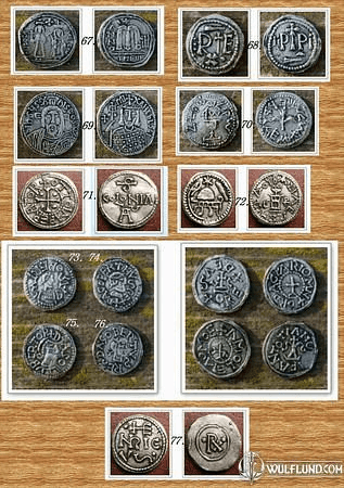 FRANKISH COINS, HOLY ROMAN EMPIRE COINS, JEWISH COINS, BYZANTINE COINS, SAXON COINS