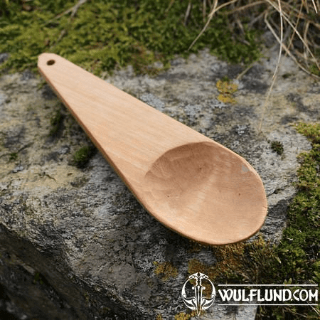 GESCHNITZTER LÖFFEL, BUSHCRAFT-LÖFFEL