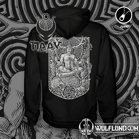 CERNUNNOS, ZIPPER HOODIE