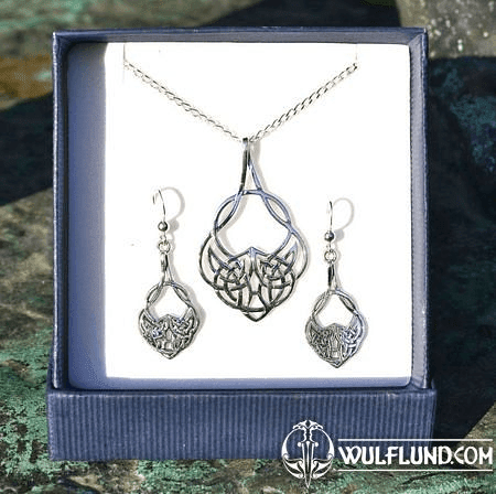 CELTICA, STERLING SILVER JEWELRY SET