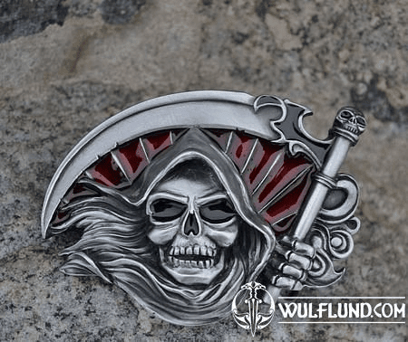 GRIM REAPER, BELT BUCKLE