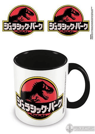 JURASSIC PARK COLOURED INNER MUG JAPANESE TEXT