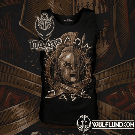 MOLON LABE - SPARTA, TANK TOP COLORED