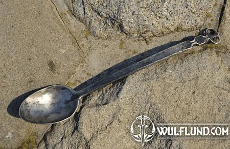 HAND FORGED LONG MEDIEVAL SPOON