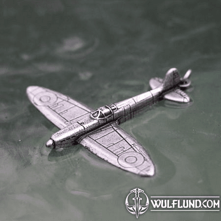 SUPERMARINE SPITFIRE, PENDENTIF AVION, ZINC