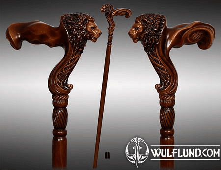 LION - WALKING STICK, CANE