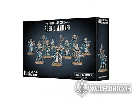 THOUSAND SONS RUBRIC MARINES