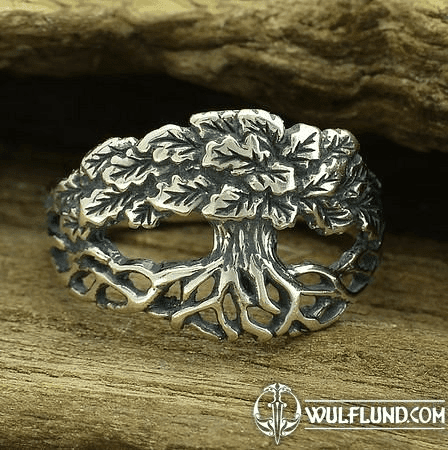 OAK RING, SILVER