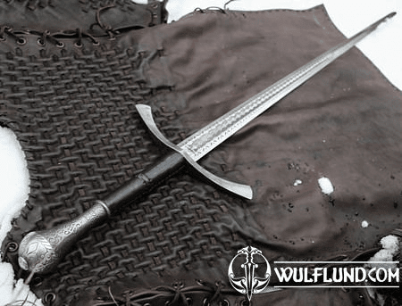 DORIAN HAND-AND-A-HALF MEDIEVAL SWORD ETCHED