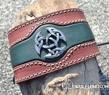 CELTICA, LEATHER BRACELET