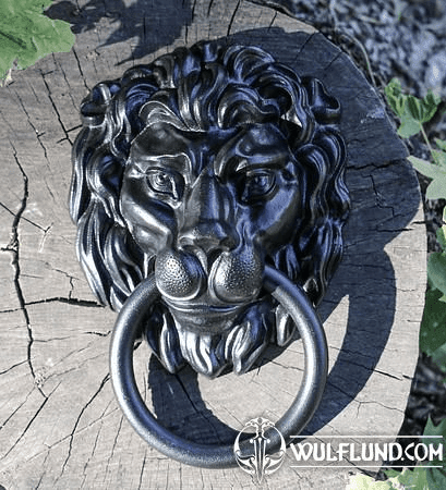 LION, MEDIEVAL DOOR KNOCKER