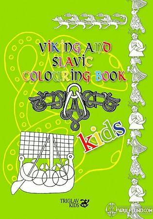 VIKING AND SLAVIC COLOURING BOOK