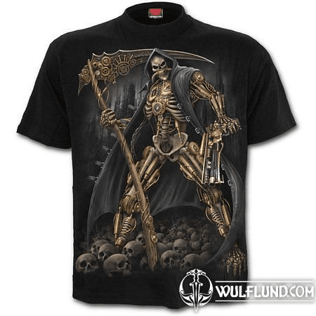 STEAMPUNK SKELETON - T-SHIRT BLACK