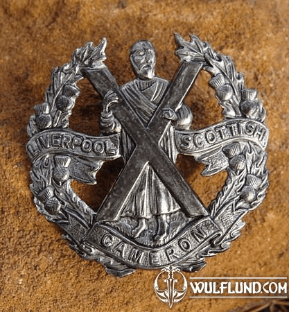 LIVERPOOL SCOTTISH CAMERON BADGE