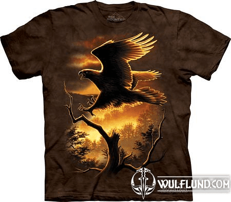 GOLDEN EAGLE, THE MOUNTAIN, T-SHIRT