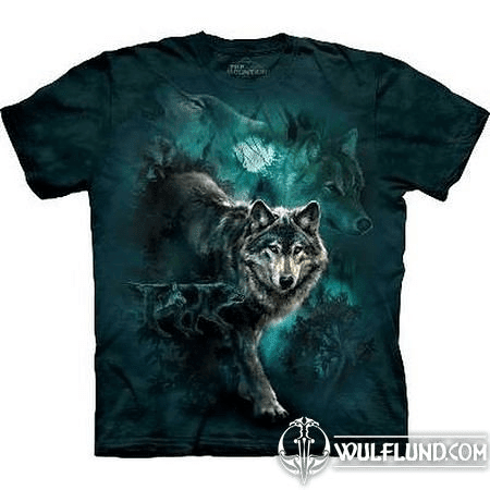 NIGHT WOLVES, THE MOUNTAIN, T-SHIRT