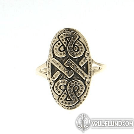 VIKING SHIELD, BRONZE RING