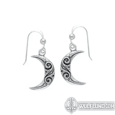 CELTIC MOON EARRINGS - ET-2914