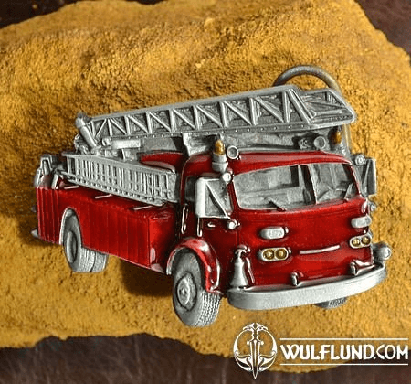 FIRE TRUCK BELT BUCKLE