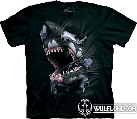 BREAKTHROUGH SHARK, THE MOUNTAIN, T-SHIRT