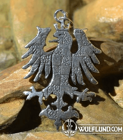 MORAVIAN EAGLE, SILVER PENDANT AG 925