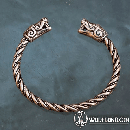 BURG, VIKING BRACELET, BRASS