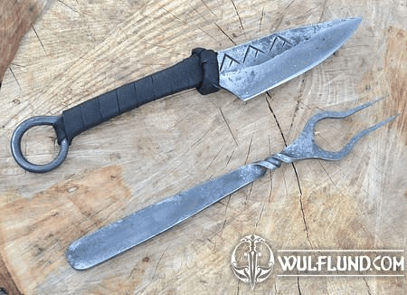 CUTLERY SET FAOLAN, FORGED KNIFE AND FORK
