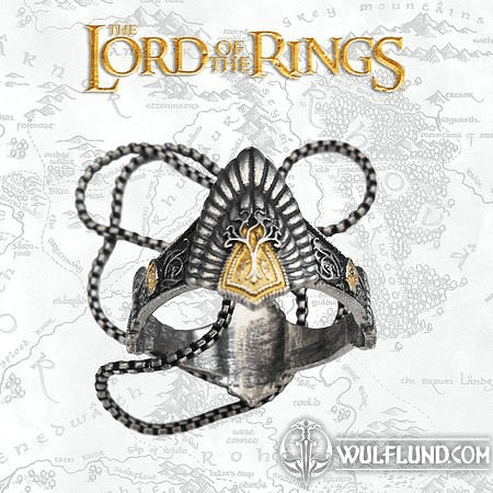 LORD OF THE RINGS NECKLACE CROWN OF ELESSAR LIMITED EDITION