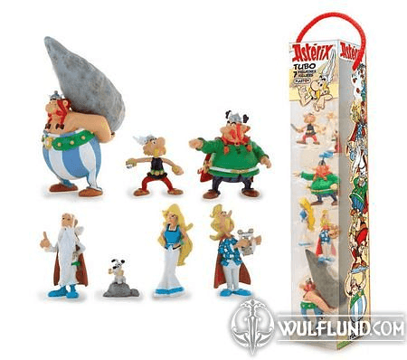 ASTERIX MINI FIGURES, 7 PCS