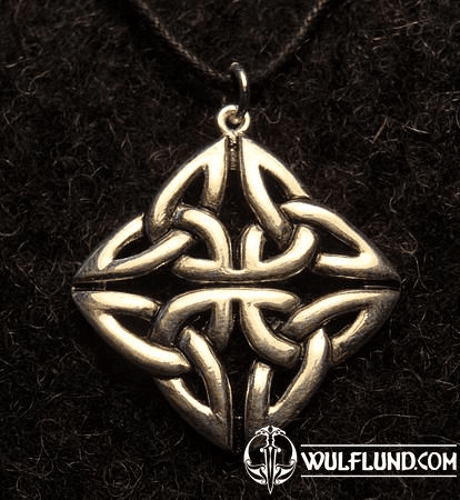 4 ELEMENTS, SILVERED NECKLACE