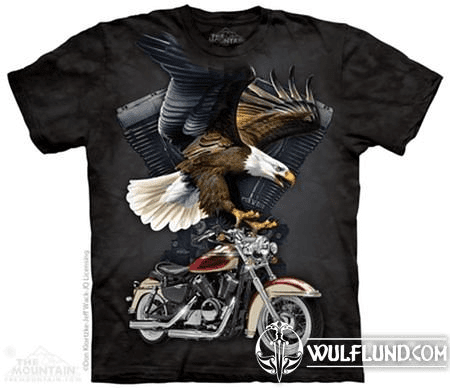 IRON EAGLE, BIKERS T-SHIRT, THE MOUNTAIN