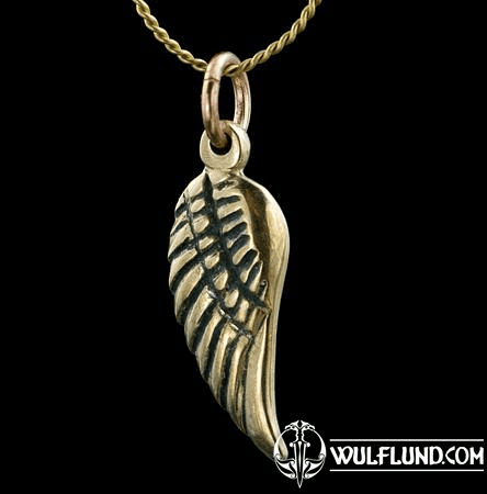 WING, BRONZE PENDANT