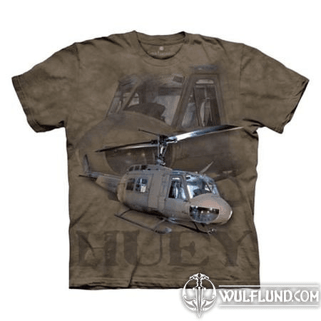 HUEY - HELICOPTER, MILITARY, T-SHIRT THE MOUNTAIN
