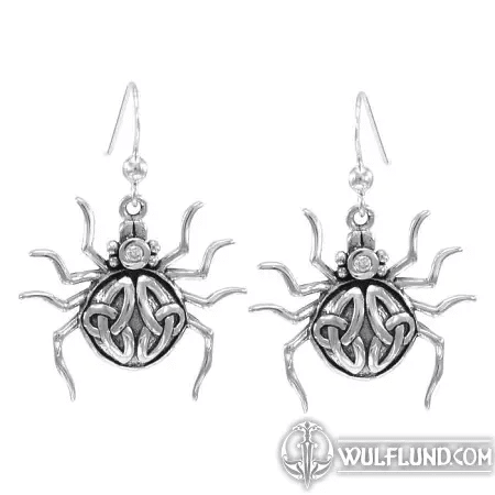 SPIDER SILVER EARRINGS