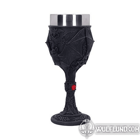 VAMPIRE GOTHIC BAT GOBLET 18.5 CM