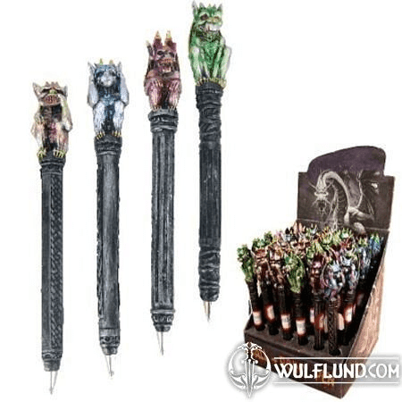 COLOURED GARGOYLE PEN