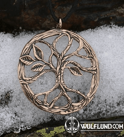 YGGDRASIL PENDENTIF ARBRE, BRONZE