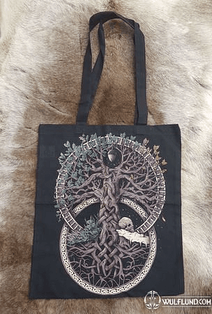 TREE OF LIFE, CLOTH BAG COLORED