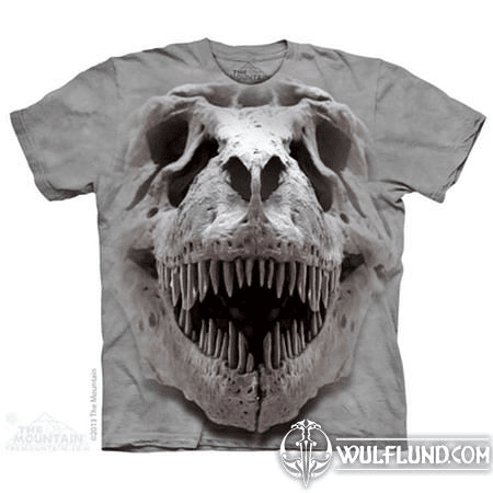 T-REX BIG SKULL - DINOSAUR T-SHIRT THE MOUNTAIN