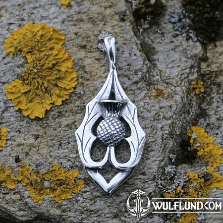 ALBA - SCOTTISH THISTLE, PENDANT, SILVER