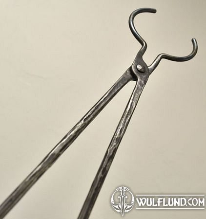 29 +19 Crucible Tongs Foundry Crucible Flask Tongs, Metal