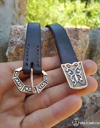 SALZBOURG, ceinture médiévale en bronze, XIII. siècle, marron ceintures en  cuir Cuir : produits et outils - wulflund.com