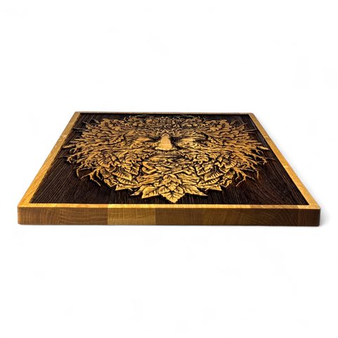 GREEN MAN WALL DECORATION 32 X 45 CM