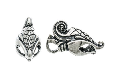 DREKI, PENDENTIF DE STYLE VIKING, ARGENT STERLING