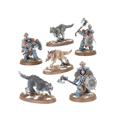 WARHAMMER 40K: SPACE WOLVES - WOLF GUARD HEADTAKERS
