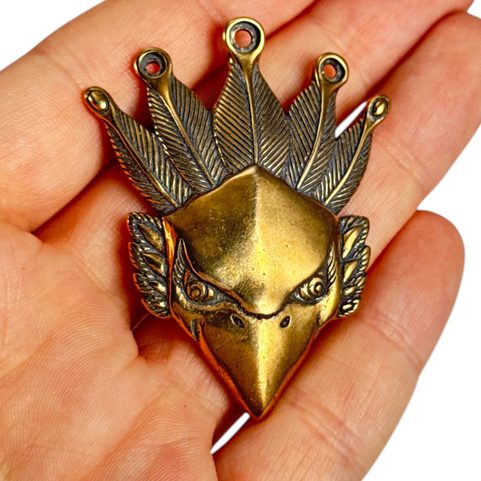 FIREBIRD, BRONZE PENDANT
