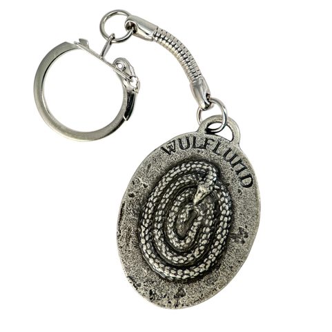 DRAKKARIA KEYCHAIN, ZINC ANTIQUE SILVER