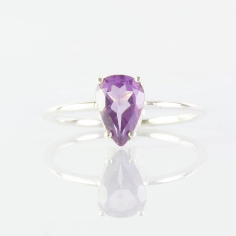 CIRI, RING, AMETHYST SILVER 925/1000