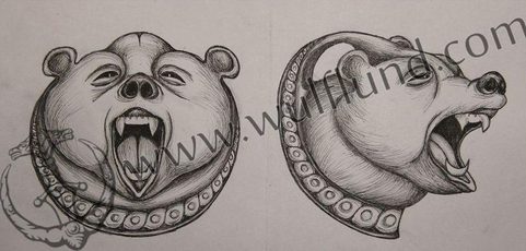 BERSERKER - PENDENTIF, BRONZE