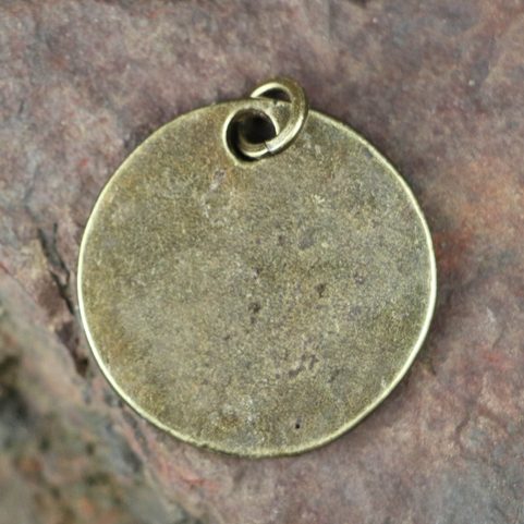 AXEMEN, WARRIOR PENDANT, TANUM PETROGLYPH, ZINC